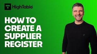 How to create a Third Party Supplier Register in under 5 minutes  ISO 27001 with Stuart [upl. by Mani514]