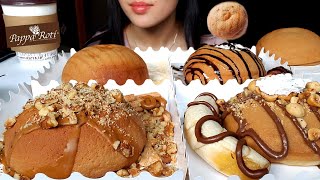 ASMR COFFEE BUNS  PAPPAROTI KOPI ROTI CARAMEL COFFEE BUNS [upl. by Sabas155]