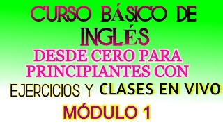 CLASE EN VIVO PREGUNTAS Y RESPUESTAS DEL MÓDULO I [upl. by Farlie]