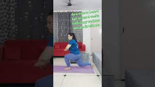 Lose 4 kgs in just 4 weeks  get toned glutes and arms in 4 weeks  exercise to lose weight fast [upl. by Dyal]