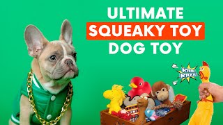 ULTIMATE Squeaky Toys Dog Toy Sounds for Dogs [upl. by Robina]