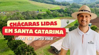 NOVIDADES CHEGANDO NO CANAL  LINDAS CHÁCARAS A VENDA EM SANTA CATARINA [upl. by Arrec749]