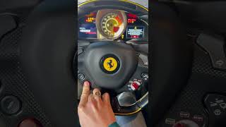 POV Ferrari 488 Pista Cold Start [upl. by Vudimir551]