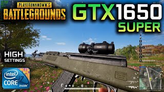 PUBG  GTX 1650 Super  i7 3770  High Settings  1080P [upl. by Cristabel]