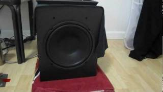 Velodyne VX11 Subwoofer bass test VX11 VX 11 [upl. by Kyrstin716]