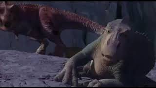 Aladar vs Carnotaur  Music from The Lion King [upl. by Inanaup]