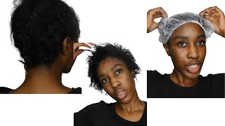 TAKING OUT MY 1 MONTH OLD DOOKIE BRAIDS RELAXED HAIR [upl. by Machutte]