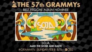 SOJA gives Big Thanks for Grammy Nomination Best Reggae Album [upl. by Ardenia]