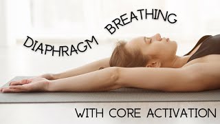 Breathing to Correctly Engage your Core [upl. by Dorrej]