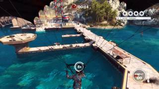 Just Cause 3 Machine Gun Frenzy Challenge 5 gears [upl. by Analihp]