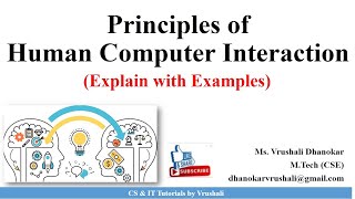 HCI 18 Principles of Human Computer Interaction with Examples [upl. by Phelgon138]