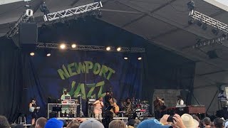 Kamasi Washington 24  Interstellar Piece Coleman  Day 1 of 2024 Newport Jazz Festival [upl. by Ybloc]