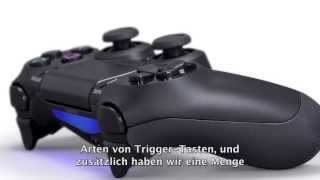 PS4 PlayStation Dualshock 4 Controller vorgestellt [upl. by Tray]