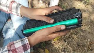 HP 88a Toner Cartridge Refilling outdoor toner reflling [upl. by Kusin]