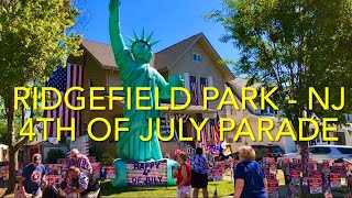 4th of July Parade in Ridgefield Park New Jersey  America Independence Day  Oldest USA Parade2022 [upl. by Ielerol]