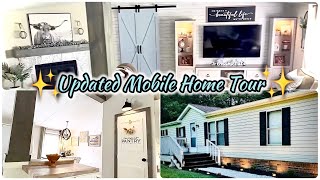 ✨1997 DOUBLE WIDE UPDATED Mobile Home Tour FARMHOUSE STYLE hometour [upl. by Falzetta]