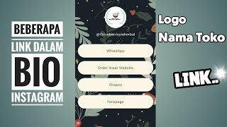 Cara Membuat Linktree di Instagram [upl. by Anerroc]