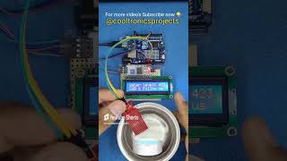 H2o Level sensor🧿🔥❤️ shorts ytshorts water watersensor arduino touchswitch esp32project diy [upl. by Nojid]