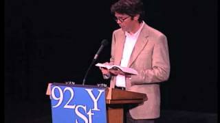 Jonathan Franzen reads from The Corrections [upl. by Lavine]