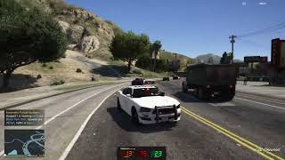 Mirror Park Police Chase GTA 5 LSPDFR [upl. by Tawnya]