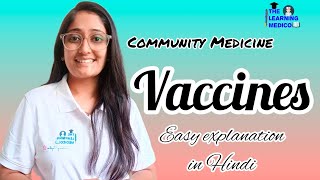 Vaccines  Types of Vaccines  Community Medicine  PSM  Easy explanation in hindi [upl. by Donnell93]