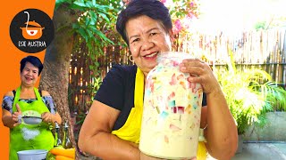 FRUIT SALAD SAMALAMIG  SUMMER MERIYENDA IDEAS  PAMPALAMIG RECIPE  ESIE AUSTRIA [upl. by Warram]