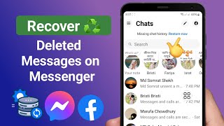 How to Recover Deleted Messages on Messenger 2024  Recover deleted Messages [upl. by Plusch]