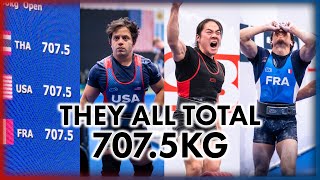 THEY ALL TOTAL THE SAME  66kg IPF Worlds 2024 [upl. by Esinaj]