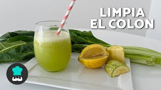 JUGO para LIMPIAR los INTESTINOS 🍋💚 ¡Limpieza de Colon Natural [upl. by Ybab]