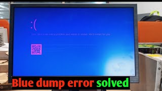 Hp desktop blue screen problem  windows not boot problem in hp desktop  SOLVED [upl. by Anerbes]