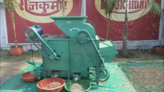 Groundnut Decorticator With Grader System [upl. by Flodnar]