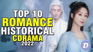 Top 10 ROMANCE FANTASY In Chinese Historical Drama [upl. by Piers959]