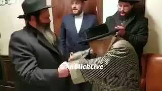 Sholom Rubashkin Dances With R Yechezkel Roth Karlsburg Ruv [upl. by Bonnibelle912]