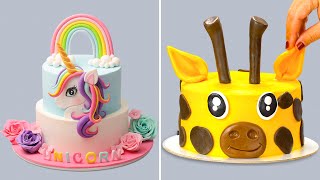 Best Fondant Cake Decorating Ideas Compilation  PERFECTLY Chocolate Cakes Recipes [upl. by Kristos886]