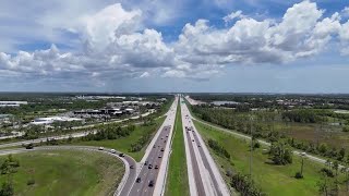 FDOT proposes diverging diamond interchange at Daniels Parkway and I75 in Lee County [upl. by Reilly532]