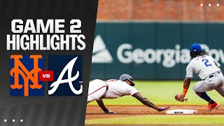 Mets vs Braves Game 2 Highlights 93024  MLB Highlights [upl. by Lorrad]