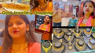 Shadi ke liye Gold Buy karne gaye 🛍️  15 lac ka gold necklace pasand aaya [upl. by Kciredorb]