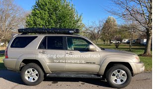 New Arksen roof rack for 4runner [upl. by Anne-Marie]