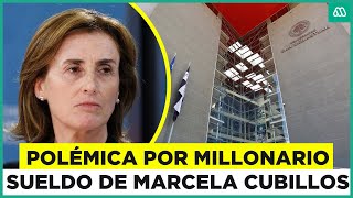 Marcela Cubillos recibió millonario sueldo por parte de reconocida universidad [upl. by Sivet]