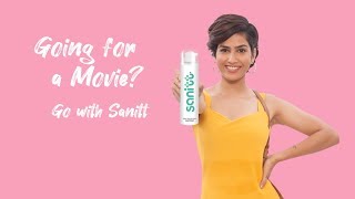 Sanitt Spray  Going For A Movie  GoWithSanitt  Portable Toilet Seat Sanitizer  35 Sec [upl. by Alyks438]