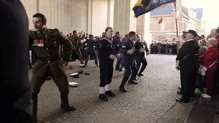 Menin Gate Ypres  Last Post Ceremony  ANZAC DAY  Haka  25 April 2018 [upl. by Kciv]