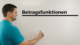 Betragsfunktionen Betragsgleichungen Betragsungleichungen Übersicht grob  Mathe by Daniel Jung [upl. by Gnehs116]