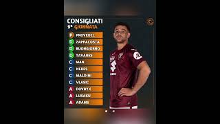 📢 Consigliati per l 9ª giornata di Serie A fantacalcio fantaathena [upl. by Awad]