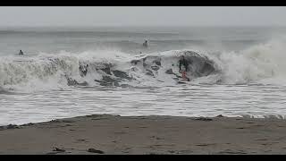 Hurricane Milton Cocoa Beach Florida Surfing 10 10 2024 [upl. by Nee]