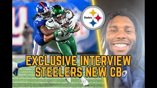 Exclusive Interview Meet Steelers New CB Madre Harper [upl. by Lotsyrc398]