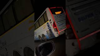 Volvo b11r multiaxle apsrtc dolphin Cruise bus from Vijayawada to Hyderabad volvo bus ytshorts [upl. by Ardnuhsed]