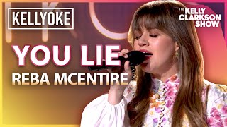 You Lie By Reba McEntire  Kelly Clarkson Kellyoke Cover [upl. by Emirej]