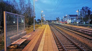 Zugverkehr Bahnhof Güstrow 04112024 [upl. by Caz]