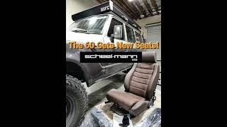 The Dissent FJ60 Land Cruiser gets ScheelMann Seats [upl. by Seidel]