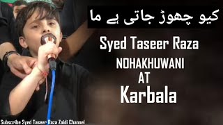 Ayaam E Fatima 2023 Noha  Kyu Chhor Jati Hai Maa  SM TASEER RAZA ZAIDI [upl. by Sherfield]